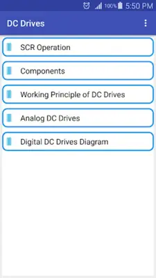 ELECTRICAL DRIVE BASICS android App screenshot 1