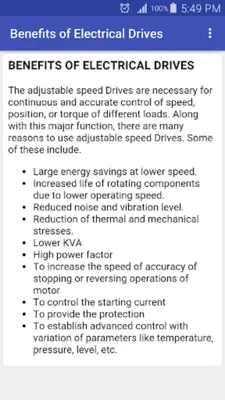 ELECTRICAL DRIVE BASICS android App screenshot 2