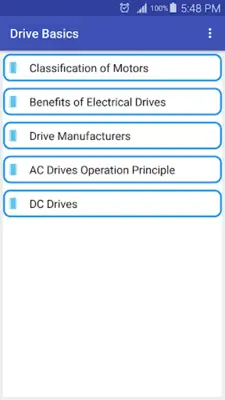 ELECTRICAL DRIVE BASICS android App screenshot 3